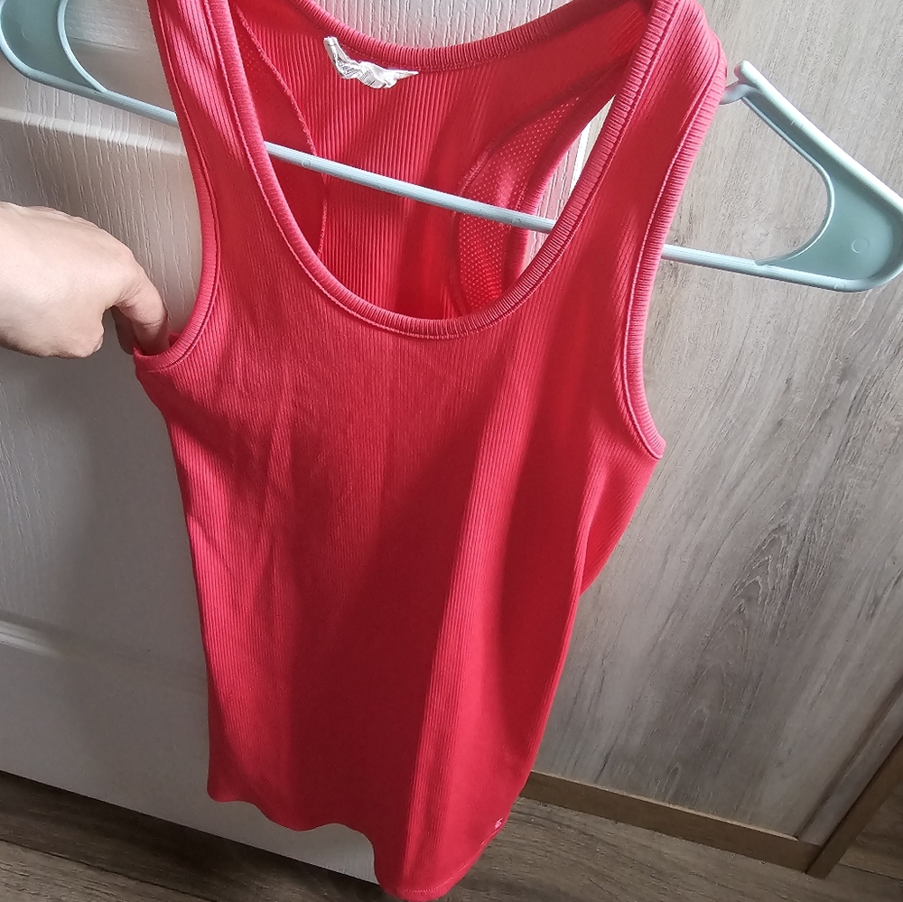 Under Armour Bright Red Athletic Top